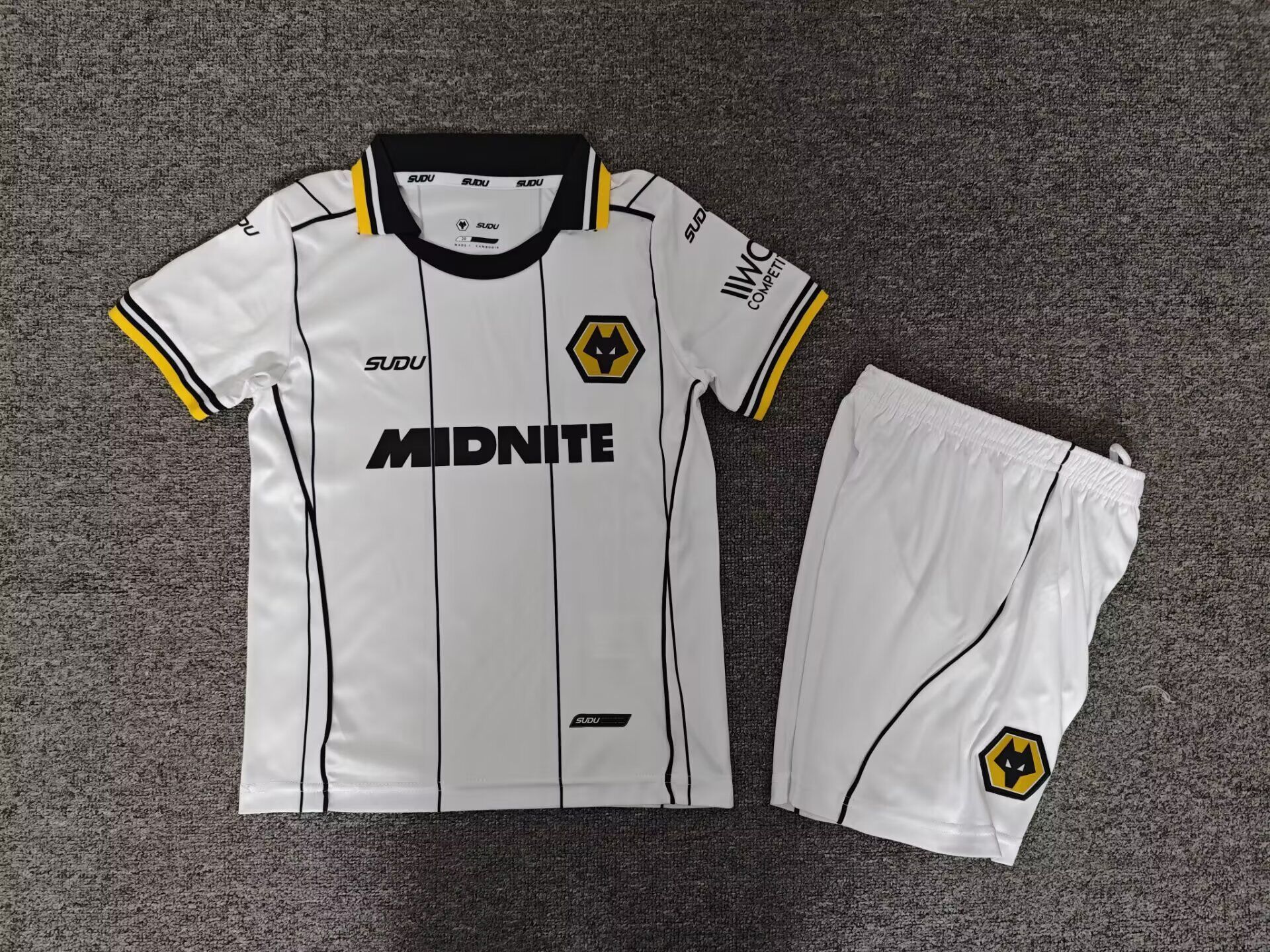 Kids-Wolves 26/27 Away White Soccer Jersey